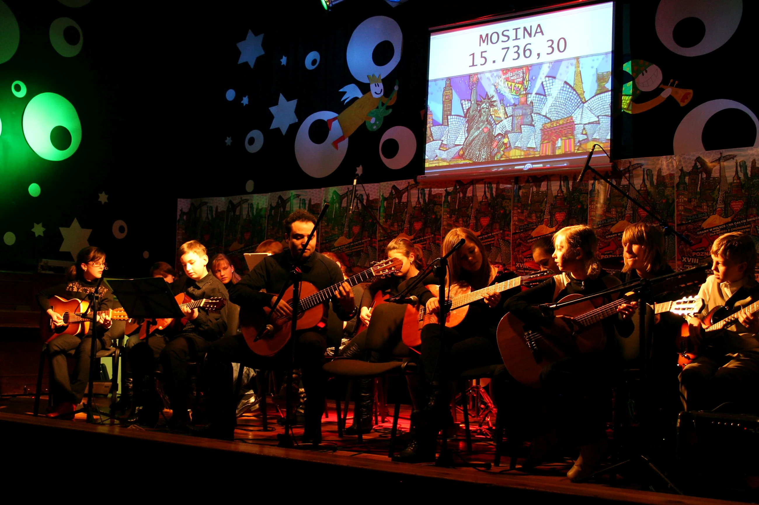 Conjunto de guitarras