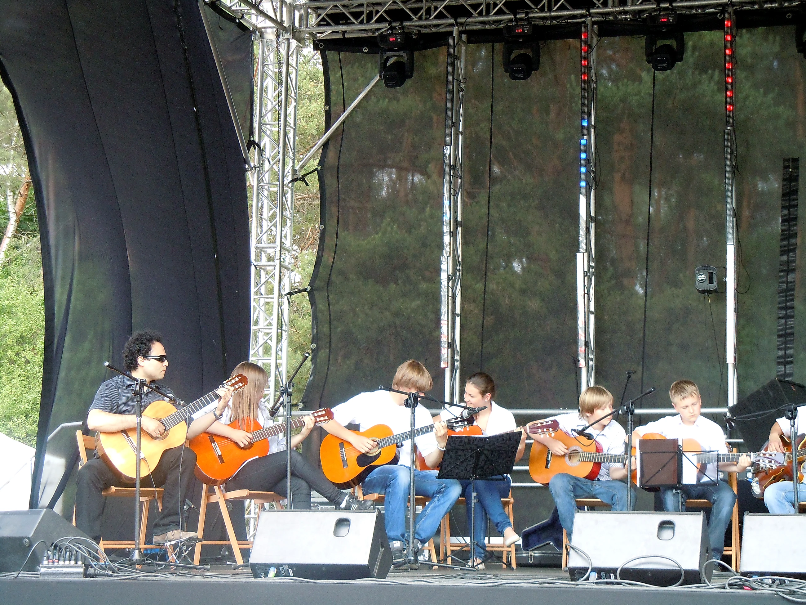 Concierto al aire libre